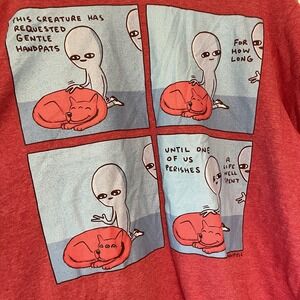 Nathan Pyle Strange Planet‎ Special Product T-Shirt And Yet Alien - Large NWOT